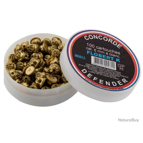 Cartouches  Cal. 6 mm  Flobert x 100  Concorde