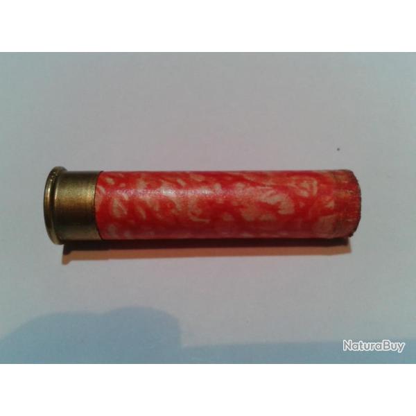 Douille Manufrance 12 mm carton marbr�e rose