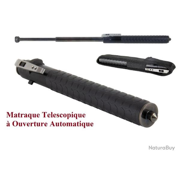 Matraque  telescopique Akis automatique  de 52.5 cm