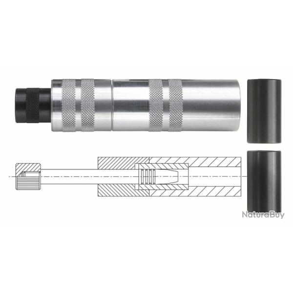 Calibreur long pour balles mini� Cal .450 