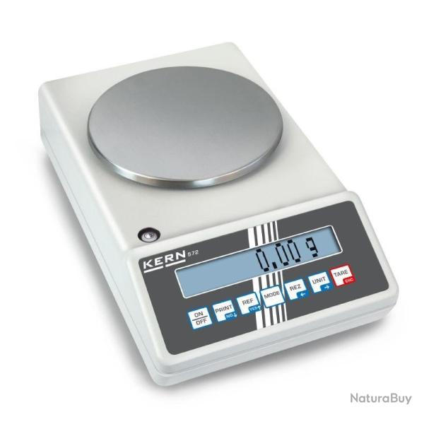 Kern - Balance de pr�cision 572, plateau � 150 mm port�e max. 2400 g - 572-35 Kern sohn