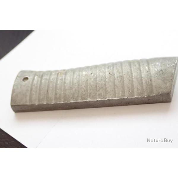 Plaquette en aluminium pour baionnette argentine, modle 1891 Mauser ?