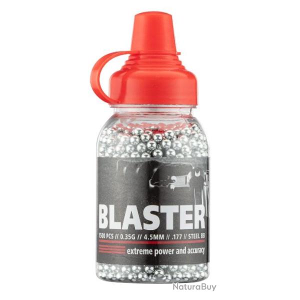 Distributeur de Billes ACIER CAL. 4,5 MM X 1500 0,35 gr ASG Blaster Airsoft Tir