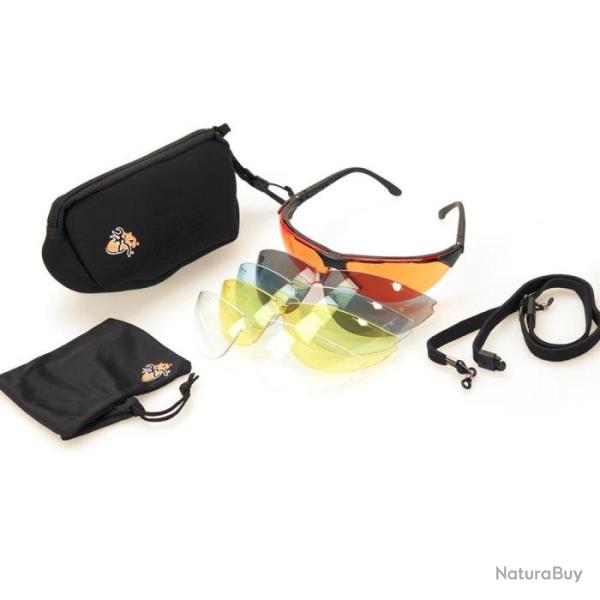 Kit de lunette de protection Browning Shooting glasses claymaster