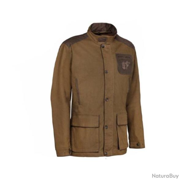 Veste de chasse Club Interchasse Thibault sans broderie Marron