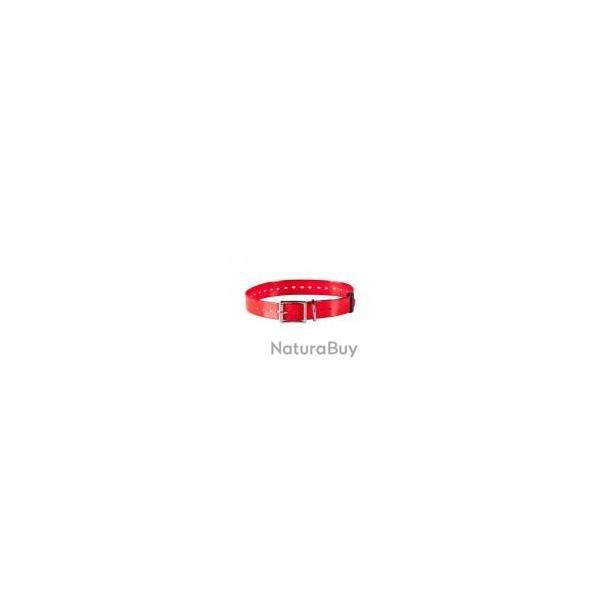Sangle polyur�thane Rouge - Largeur 25 mm