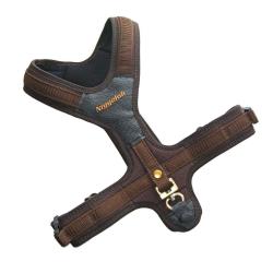 Niggeloh Harnais Marron XL cou 66 cm ventre 54-104