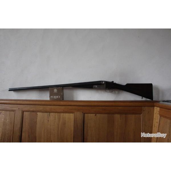 Exceptionnel fusil juxtapos� calibre 8