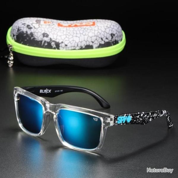 Lunettes de soleil polarises pour hommes monture TR90, UV400, avec tui LIVRAISON GRATUITE!!!