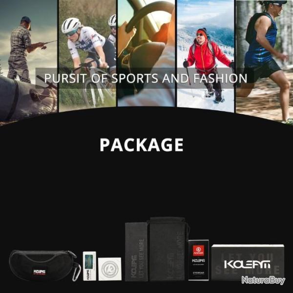 KDEAM polaris lunettes de soleil Sport TR90  LIVRAISON GRATUITE!!!