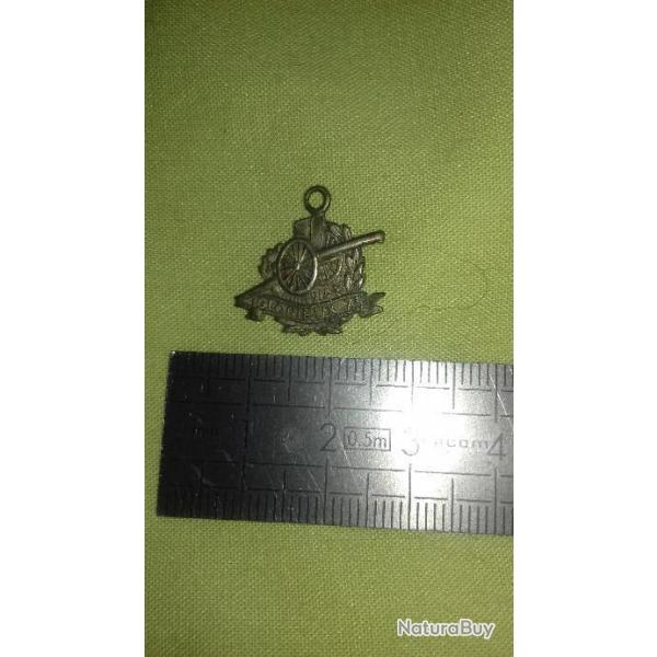 RARE BRELOQUE  A LA GLOIRE DU CANON DE 75 WW1