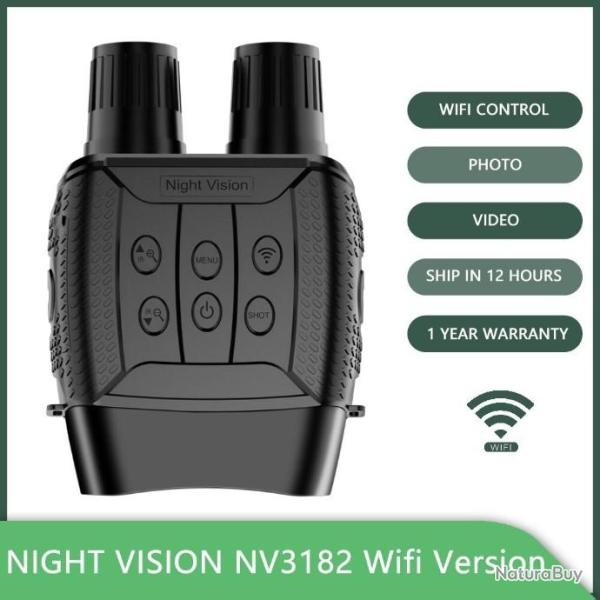 Jumelles  Vision nocturne NV3182 PAIEMENT EN 3 OU 4 FOIS SANS FRAIS LIVRAISON GRATUITE!