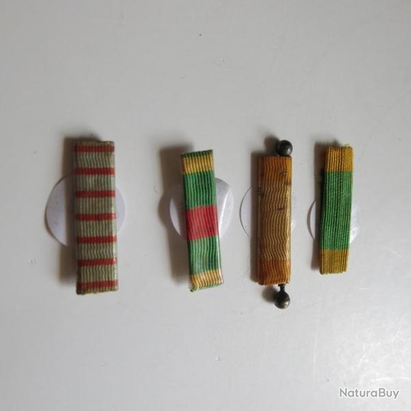 VENDU PAR CUIRASSIER11 LOT DE BARETTES DE VAREUSE (DECORATIONS D'EPOQUE)