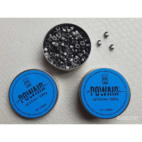 2 Boites  de 250 plbs 5.5