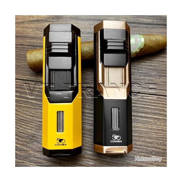 Briquet Chalumeau Cigare Cohiba 1 Torche-Noir 20260729082512