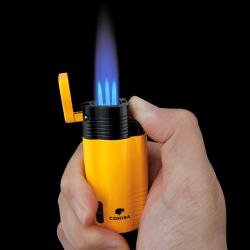 Briquet Chalumeau Cigare Cohiba 3 Torche-Jaune 20260726000123