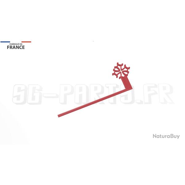 Drapeau t�moin de chambre vide universel style "croix Occitane" (lot de 2 pi�ces)