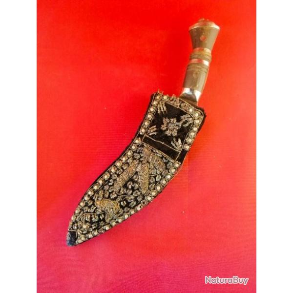 Petit Poignard indien kukri brod�