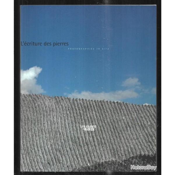 l'�criture des pierres photographies in situ les g�ants du nideck , sculptures , artistes