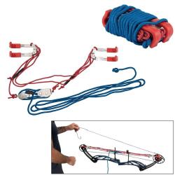 Presse portable pour arc et arbal&egrave;tes &agrave; poulies