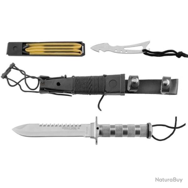 Couteau de surive Martinez Albainox King II inox