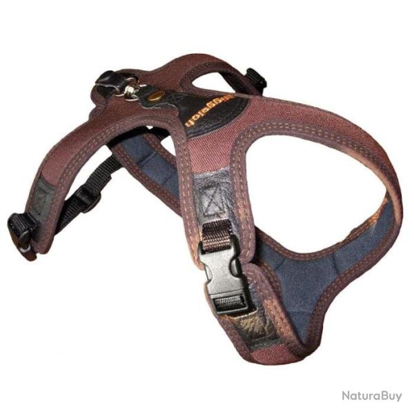 Harnais petit chien Niggeloh Light marron