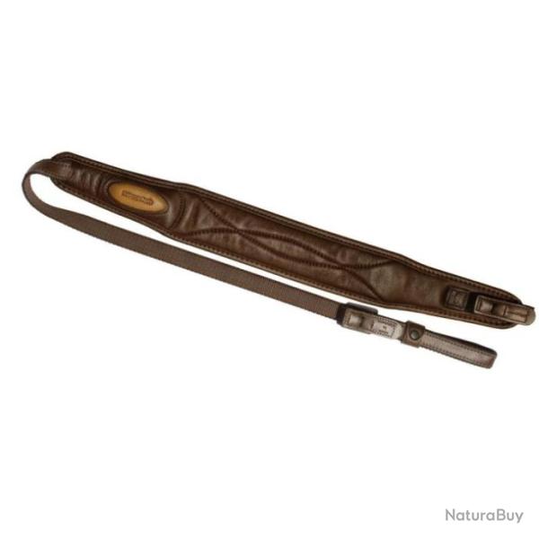 Bretelle pour carabine Niggeloh Premium en cuir - 55 cm 5 cm - 7 cm