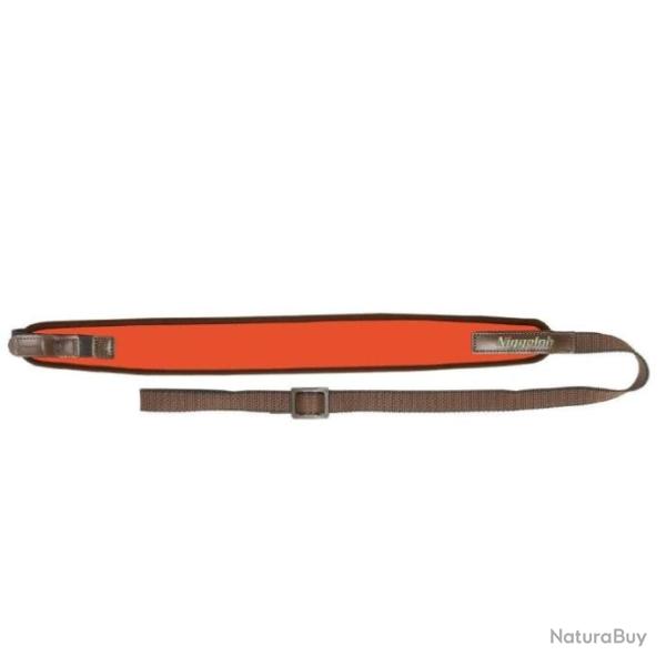 Bretelle pour carabine Niggeloh n�opr�ne avec attache rapides Vert - Orange