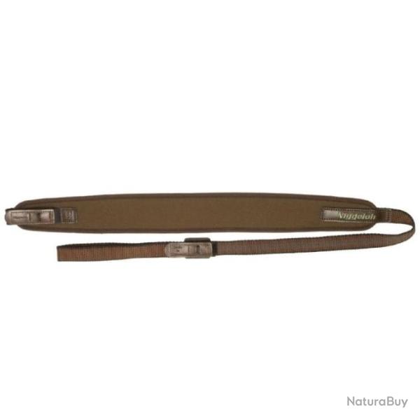 Bretelle pour carabine Niggeloh n�opr�ne avec attache rapides Vert - Marron