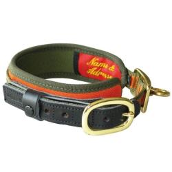 Collier Niggeloh de luxe en n&eacute;opr&egrave;ne/cordura - Orange / 40 - 50 cm