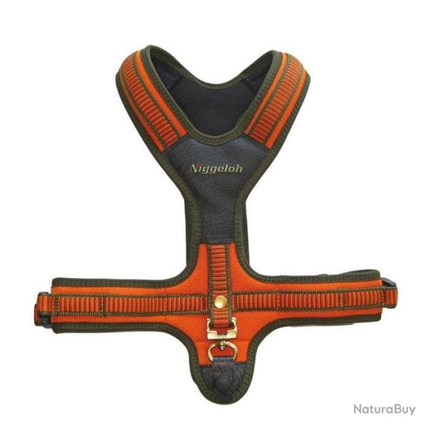 Harnais pour chien Niggeloh en N�opr�ne Orange