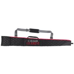 Fourreau LUXE matelass&eacute; noir/rouge 135 cm - Caesar Gu&eacute;rini