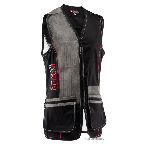 Gilet de Tir noir Caesar Guerini Taille 2 XL Gaucher
