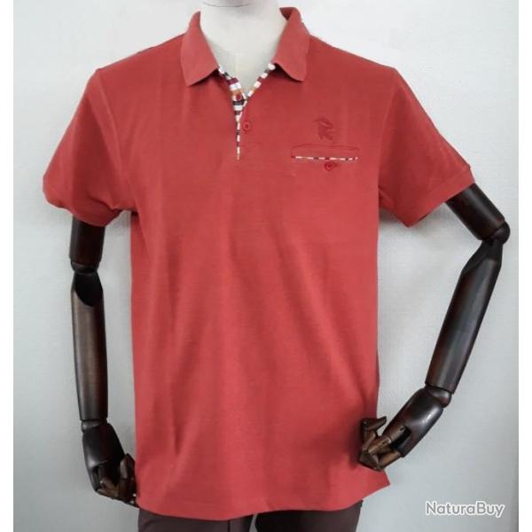 POLO MANCHES COURTES CORAIL TM