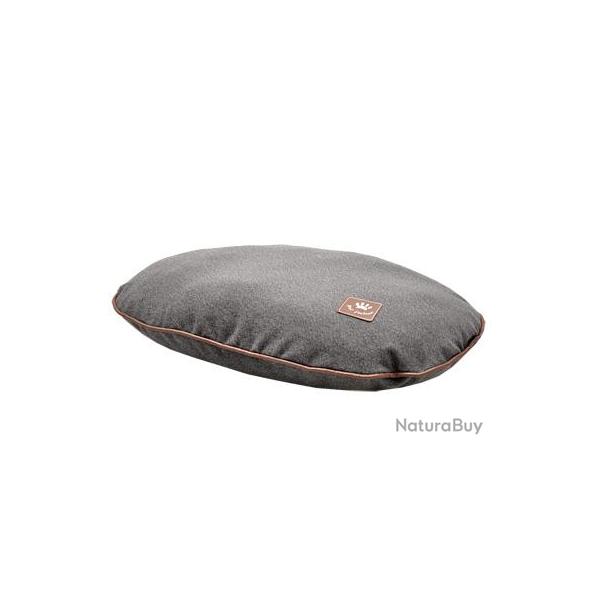 COUSSIN LODEN GRIS FONCE 63X40CM DEHOUSSABLE