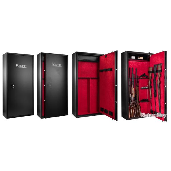 Coffre Rietti 14 armes � clefs - 150 cm - 3mm