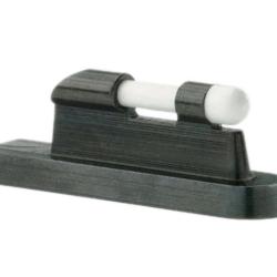 Guidon Longitudinal Blanc Diam.2.5 Bh 6.5