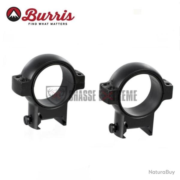 Collier BURRIS Zee Ring 30mm Medium Mate pour Embase Weaver