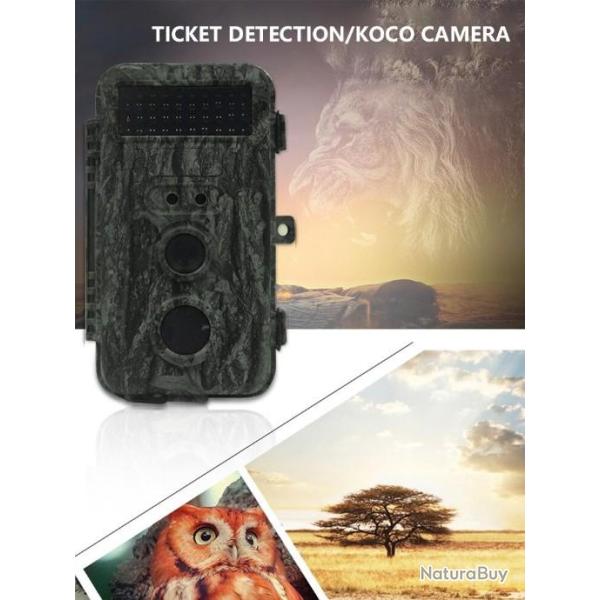 Camra de chasse 20mp, filtre infrarouge, vision nocturne, tanche LIVRAISON GRATUITE!