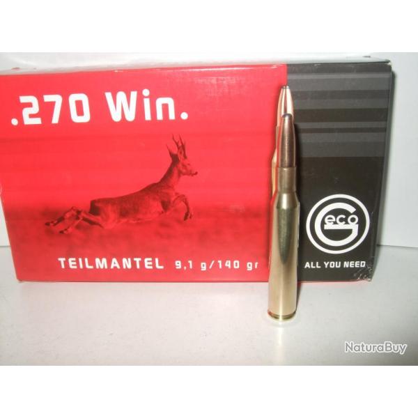 UNE !!!  Cartouche cal. 270 Winchester Pour la collection