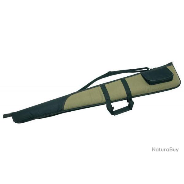 ETUI JANUEL FUSIL VERT POCHE NOIRE AVEC BRETELLE 130 CM