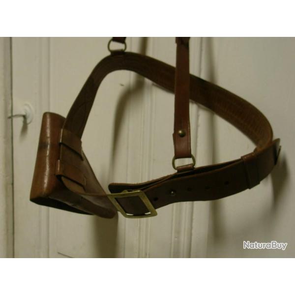 ENSEMBLE CEINTURON/BAUDRIER/ETUI PA OFFICIER 2 GM 1940
