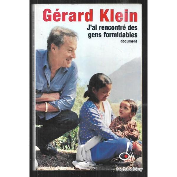 j'ai rencontr� des gens formidables de g�rard klein, voyages