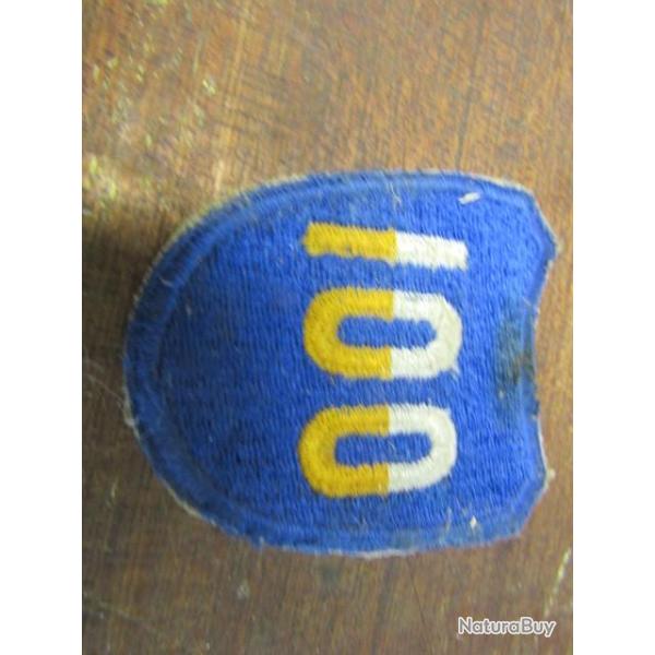 patch 100th infantry division ww2 US insigne  deuxi�me guerre am�ricain grade  GI d�barquement
