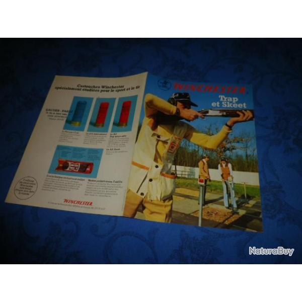 D�pliant  Winchester  101 et pigeon-grade trap  et skeet