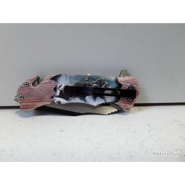 6556 COUTEAUX D�COR   SANGLIER 21CM NEUF