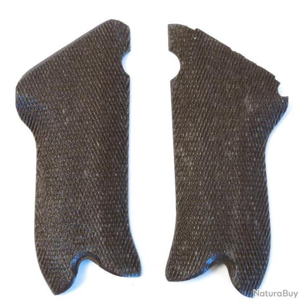 Paire de plaquettes P08 bak�lite r�f�rence Lu 85