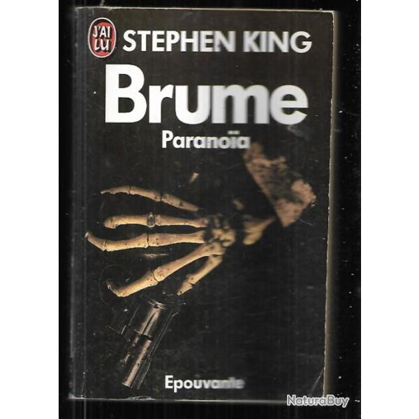 brume paranoia de stephen king   format poche j'ai lu