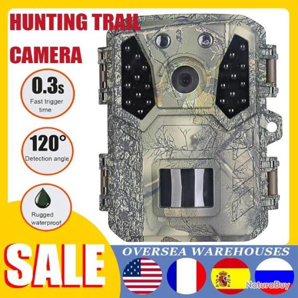 Camra de chasse  infrarouge 20MP 1080P, pige  photos, dclencheur 0.3S  LIVRAISON GRATUITE !!!!