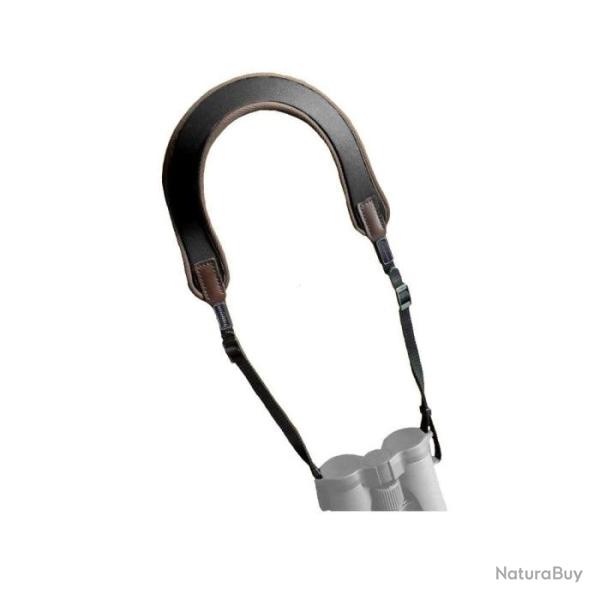 Sangle pour jumelles Niggeloh en n�opr�ne - Noir